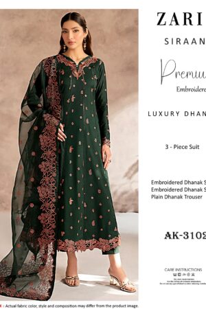 Premium Embroidered Luxury Dhanak