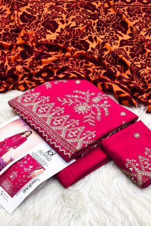 Orient Karandi Cutwork Winter Outfits