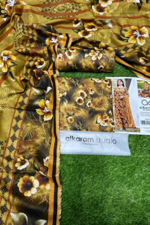 Al Karam Studio Khaddar 3 piece